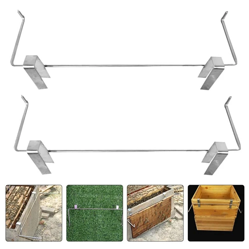 2Pack Beekeeping Frame Gripper Support Bracket Beekeeping Equipment Bee Hive Frame Grip Stainless Steel
2Pack Beekeeping Frame Gripper Support Bracket Beekeeping Equipment Bee Hive Frame Grip Stainless Steel