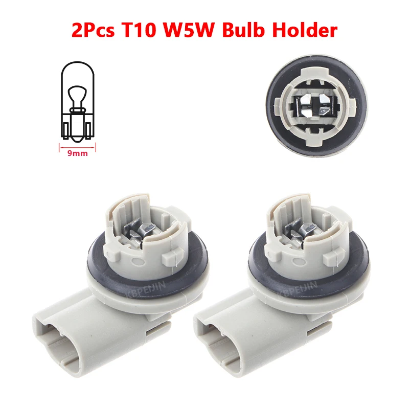 For Nissan Side Turn Signal Light Socket T10 Bulb Holder Car Lamp Replacement Parts 2PC
For Nissan Side Turn Signal Light Socket T10 Bulb Holder Car Lamp Replacement Parts 2PC