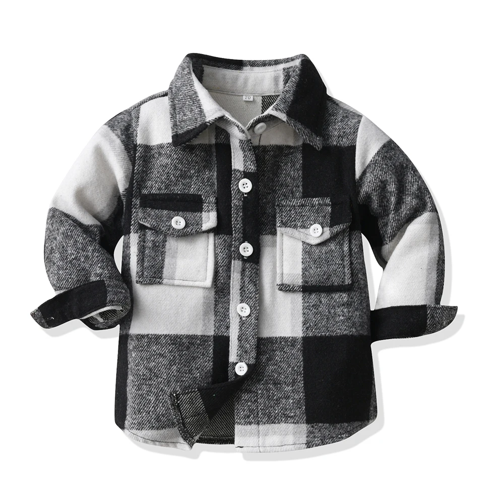 Winter Autumn New Fashion Fleece Kids Toddler Boys Girls Casual Plaid Shirt Coat Little Children Flannel Outerwear Top Jacket
Winter Autumn New Fashion Fleece Kids Toddler Boys Girls Casual Plaid Shirt Coat Little Children Flannel Outerwear Top Jacket