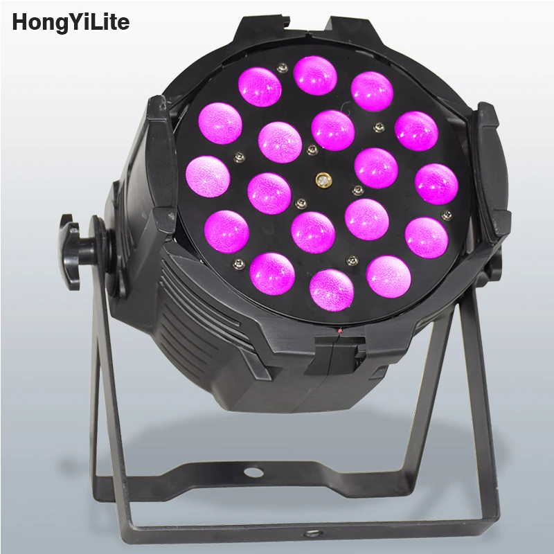 HongYiLite Aluminum Alloy LED Par Light 18x12W RGBW 4in1 Wash Effect Professional DMX Control projector DJ Disco Stage Lighting
HongYiLite Aluminum Alloy LED Par Light 18x12W RGBW 4in1 Wash Effect Professional DMX Control projector DJ Disco Stage Lighting
