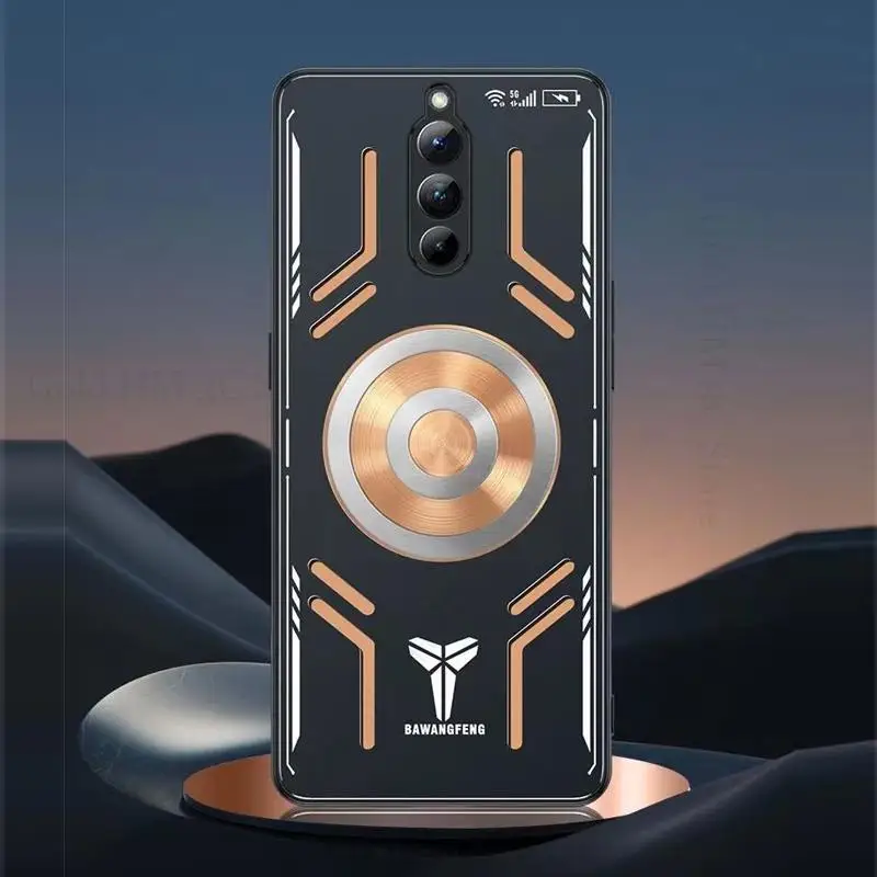 Cooling Heat Dissipation Copper Armor Case For ZTE nubia Red Magic 8S 8 Pro Plus Alloy Magnetic Cover For Red Magic 7S 7 6 8 Pro
Cooling Heat Dissipation Copper Armor Case For ZTE nubia Red Magic 8S 8 Pro Plus Alloy Magnetic Cover For Red Magic 7S 7 6 8 Pro