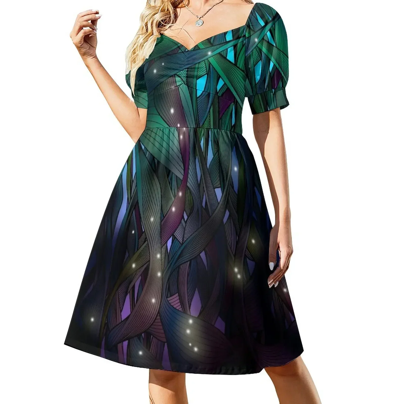 Nocturne (with Fireflies) Sleeveless Dress women's clothing trend 2025 beach dresses dresses for woman 2025 Dress
Nocturne (with Fireflies) Sleeveless Dress women's clothing trend 2025 beach dresses dresses for woman 2025 Dress