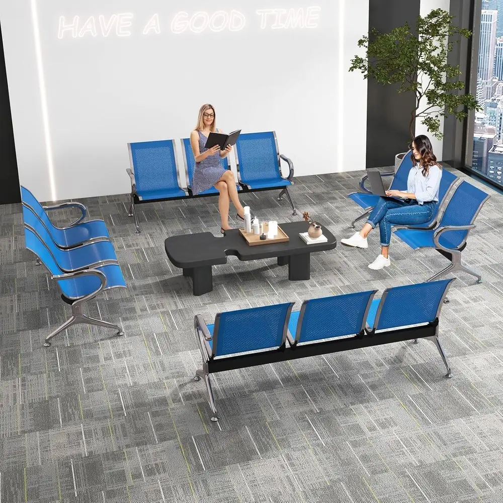 3-Seat Office Chair Set - Ergonomic Waiting Area Furniture for Various Spaces
3-Seat Office Chair Set - Ergonomic Waiting Area Furniture for Various Spaces