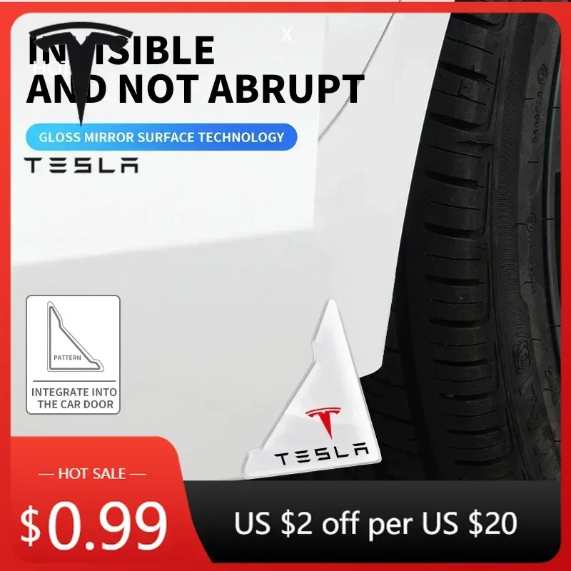Car Sticker Tesla 2Pcs Car Logo Door Corner Covers Anti-Collision For Tesla Model 3 2021 S X Y Style Roadster Invader Coil Mod W
Car Sticker Tesla 2Pcs Car Logo Door Corner Covers Anti-Collision For Tesla Model 3 2021 S X Y Style Roadster Invader Coil Mod W