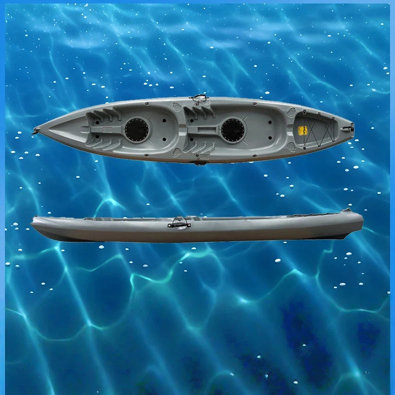 Thickened and Widened Double Person Hard Plastic Roll Molded Integrated Kayak Non Rechargeable Small Boat LLDPE Plastic Boat 20
Thickened and Widened Double Person Hard Plastic Roll Molded Integrated Kayak Non Rechargeable Small Boat LLDPE Plastic Boat 20