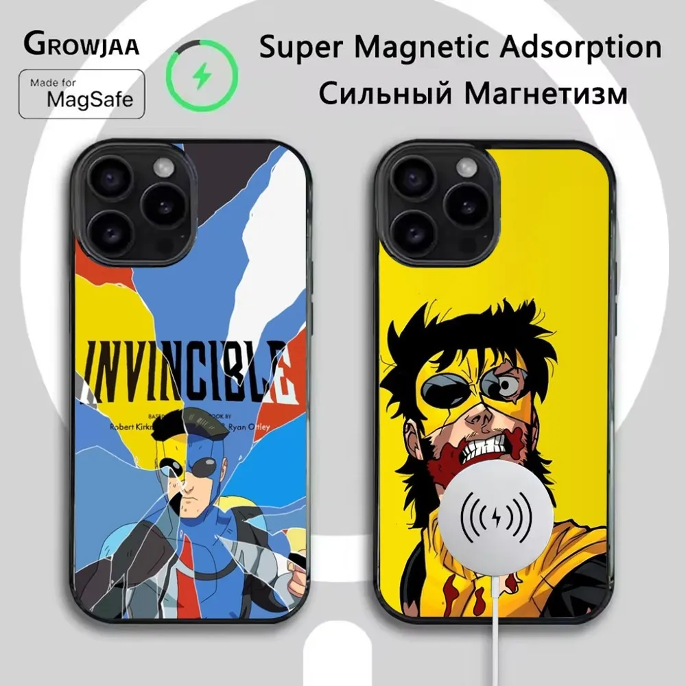 I-Invincible-Cartoon Phone Case For iPhone 16e,16,15,14,13,12,11,Plus,Pro,Max,Mini Magsafe Magnetic Wireless Charging
I-Invincible-Cartoon Phone Case For iPhone 16e,16,15,14,13,12,11,Plus,Pro,Max,Mini Magsafe Magnetic Wireless Charging