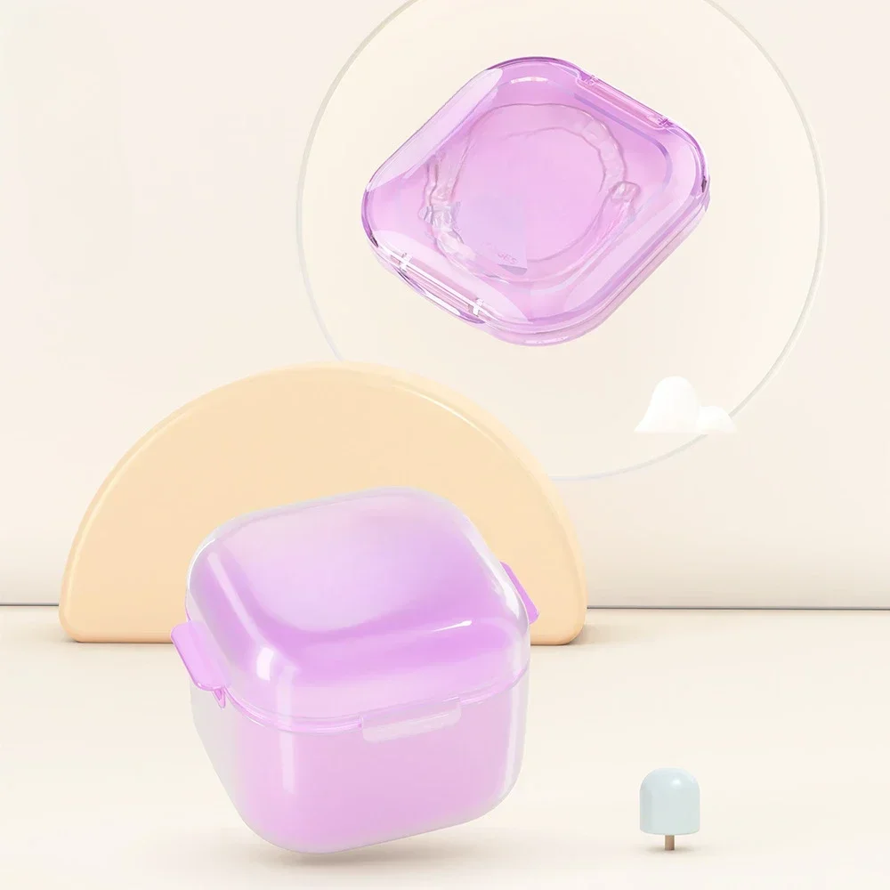 1pcOrthodontic Retainer Portable Braces Box Portable Invisible Braces Tooth Storage Durable Silicone Keep Aligners Safe Anywhere
1pcOrthodontic Retainer Portable Braces Box Portable Invisible Braces Tooth Storage Durable Silicone Keep Aligners Safe Anywhere