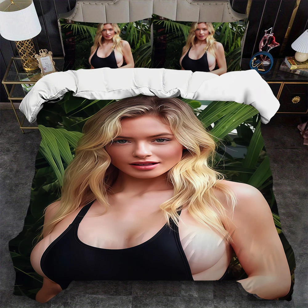 H-Hannah sexy Palmer Duvet Cover Set Soft Wash Bed 3 Piece Summer Comfortable Student Dormitory Home Baby Bedding Best seller
H-Hannah sexy Palmer Duvet Cover Set Soft Wash Bed 3 Piece Summer Comfortable Student Dormitory Home Baby Bedding Best seller