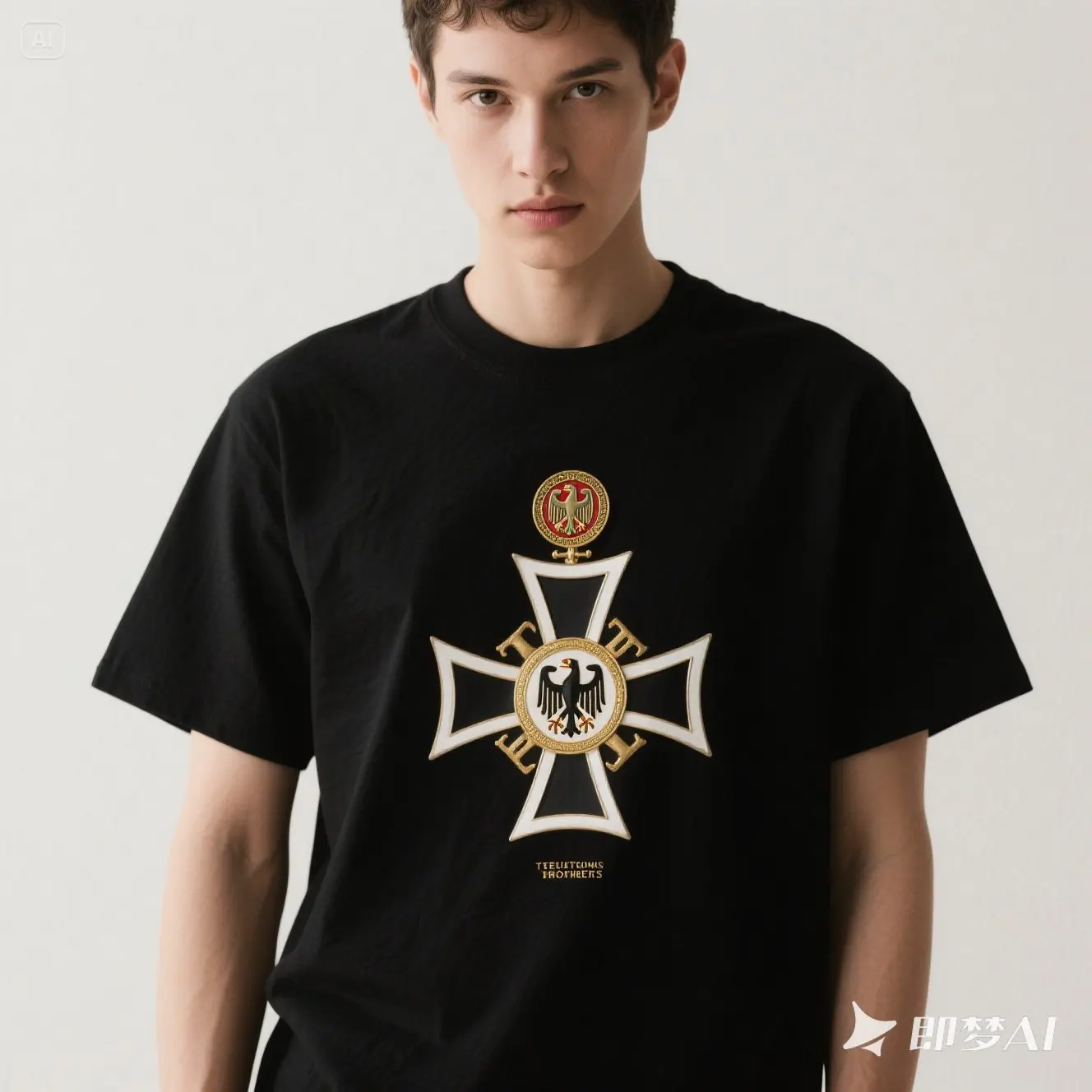 German Eagle Cross Seal, Teutonic Brothers Knights T-shirt 100% cotton O-neck short sleeve casual men's T-shirt
German Eagle Cross Seal, Teutonic Brothers Knights T-shirt 100% cotton O-neck short sleeve casual men's T-shirt