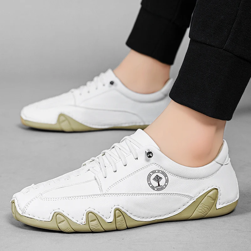 Spring Flats Soft Outdoor Lace Up Oxford Shoes Fashion Casual Leather Handmade Brand Men Business Shoes Formal Dress Footwear
Spring Flats Soft Outdoor Lace Up Oxford Shoes Fashion Casual Leather Handmade Brand Men Business Shoes Formal Dress Footwear