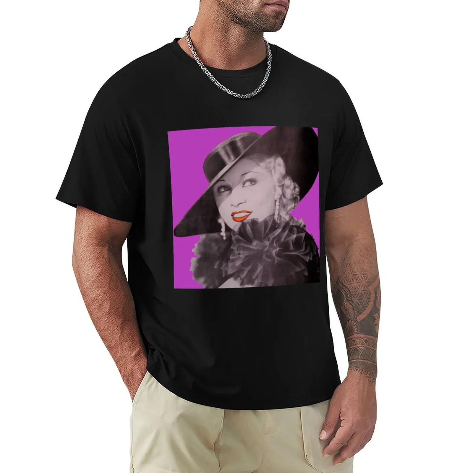 Mae West the Blonde Vamp T-Shirt basketball graphic tees summer shirt black t-shirts for men
Mae West the Blonde Vamp T-Shirt basketball graphic tees summer shirt black t-shirts for men
