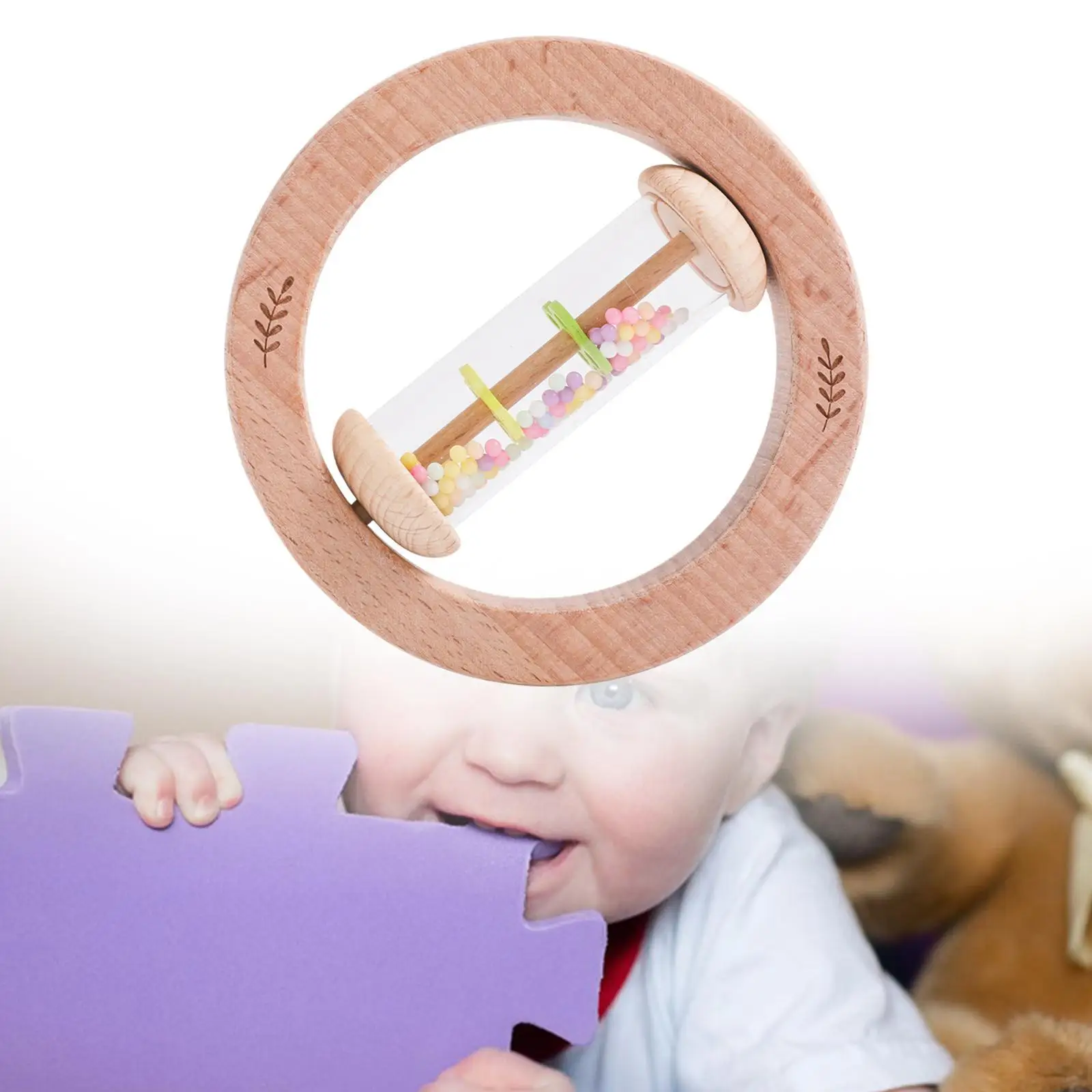Baby Rattle Hand Eye Coordination Grasping Hand Grip Teething Stick Sensory Toy for Toddlers Newborn 6-12 Months Infants Babies
Baby Rattle Hand Eye Coordination Grasping Hand Grip Teething Stick Sensory Toy for Toddlers Newborn 6-12 Months Infants Babies