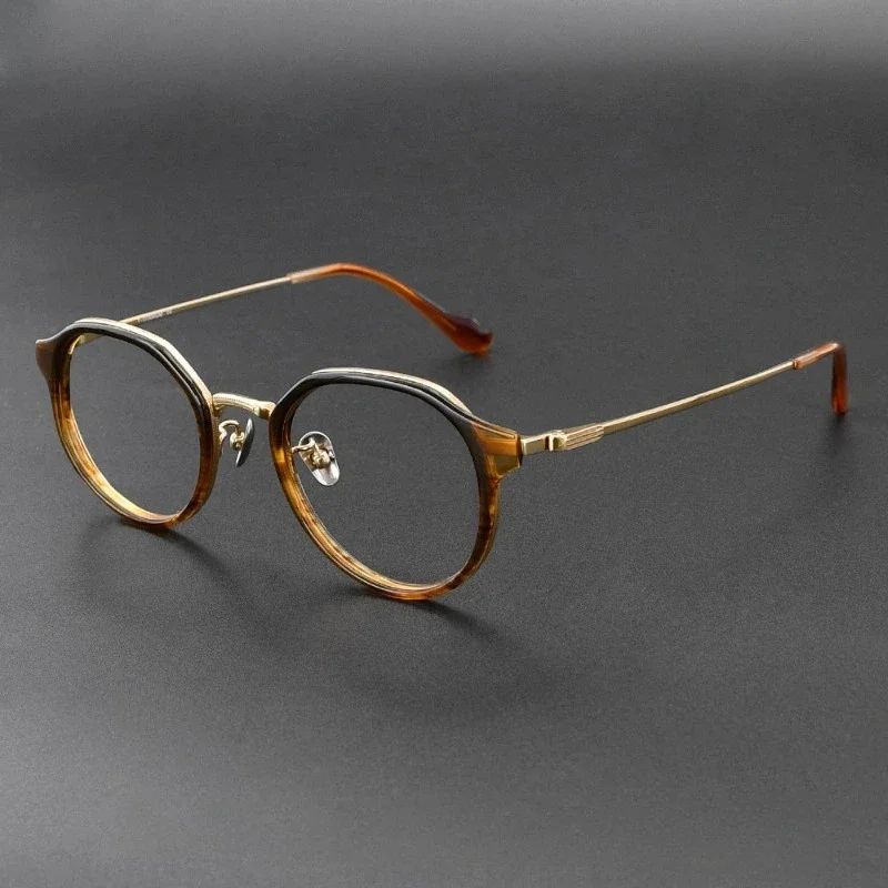 Japanese Retro Round Prescription Women Brand Design Frame GMS-636 High Quality Glasses for Men Handmade Myopia Reading Eyewear
Japanese Retro Round Prescription Women Brand Design Frame GMS-636 High Quality Glasses for Men Handmade Myopia Reading Eyewear
