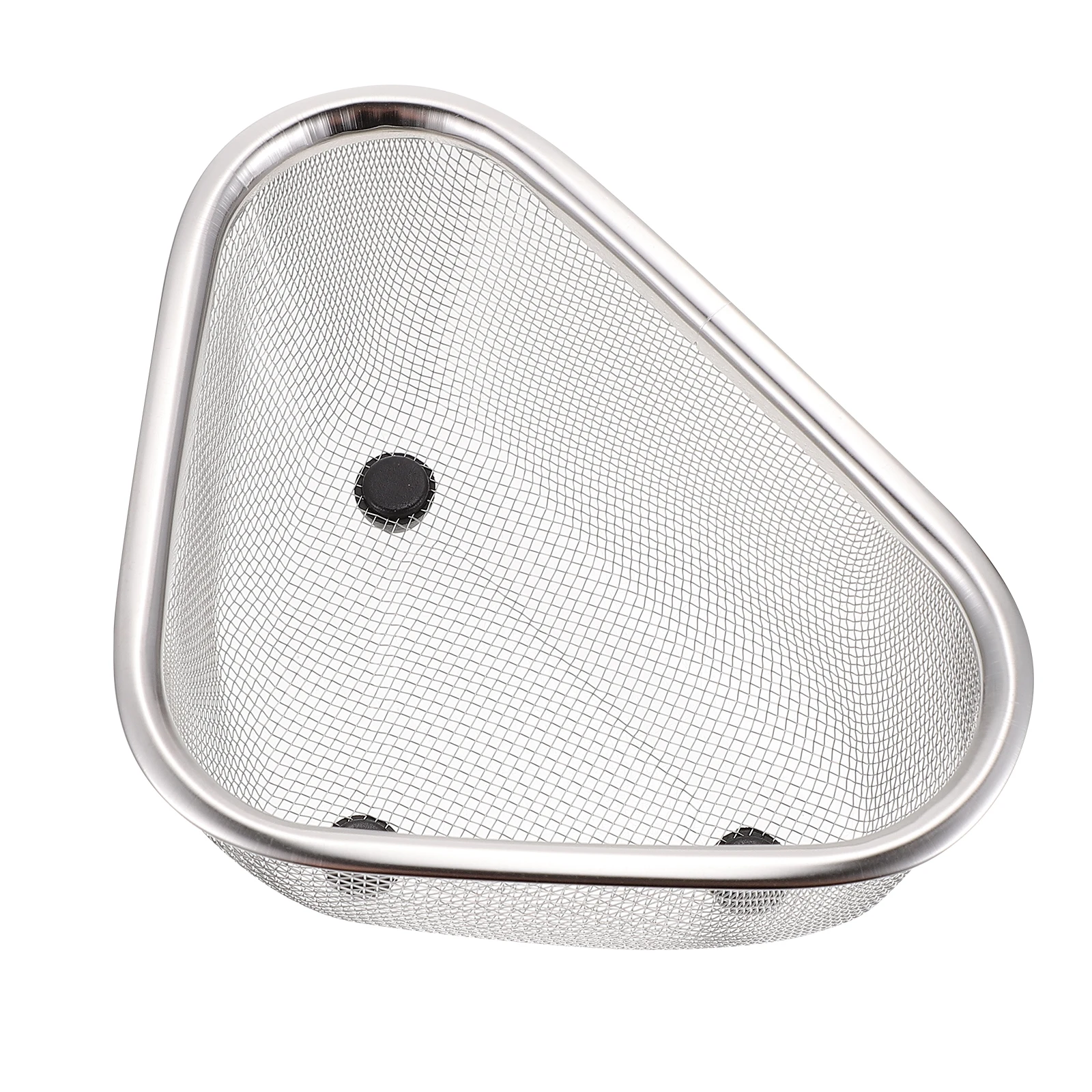 Stainless Steel Sink Basket Drainer Kitchen Sponge Holder Food Residue Collector Triangle Shape Suitable For Home Kitchen
Stainless Steel Sink Basket Drainer Kitchen Sponge Holder Food Residue Collector Triangle Shape Suitable For Home Kitchen