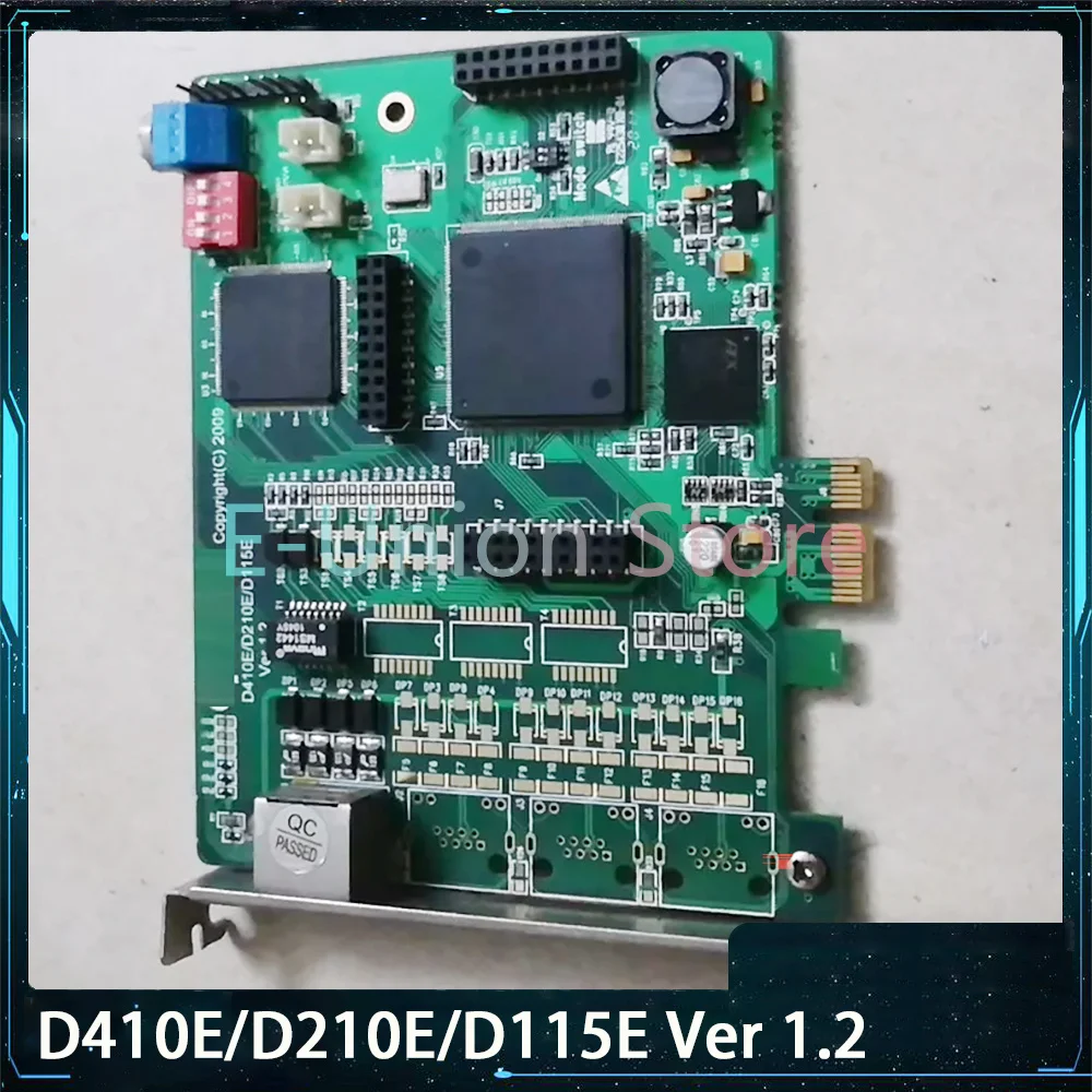 D410E/D210E/D115E Ver1.2 4-Port E1 Computer Digital Voice Card Acquisition Card
D410E/D210E/D115E Ver1.2 4-Port E1 Computer Digital Voice Card Acquisition Card