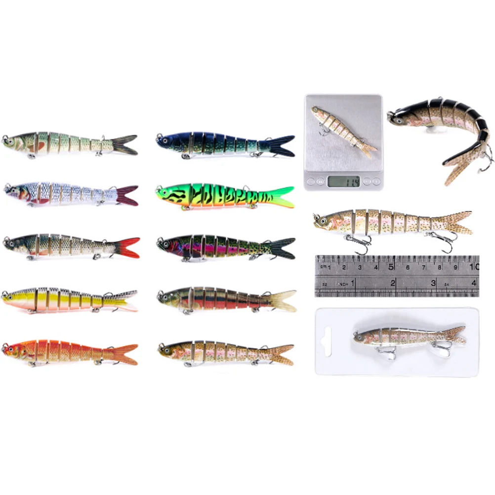 Multi-section Fish 10 CM Hard Kit Multi-Section Fish Bait Sink Hook Durable Fishing Reusable Plastic
Multi-section Fish 10 CM Hard Kit Multi-Section Fish Bait Sink Hook Durable Fishing Reusable Plastic