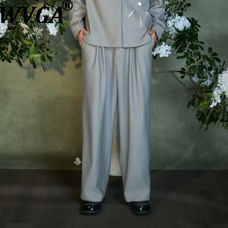 WVGA 2026 Spring New Men's Tide Chinese Style Elegant Straight Trendy Niche Chic Casual High-end Wide-leg Suit Pants Ins W19494
WVGA 2026 Spring New Men's Tide Chinese Style Elegant Straight Trendy Niche Chic Casual High-end Wide-leg Suit Pants Ins W19494