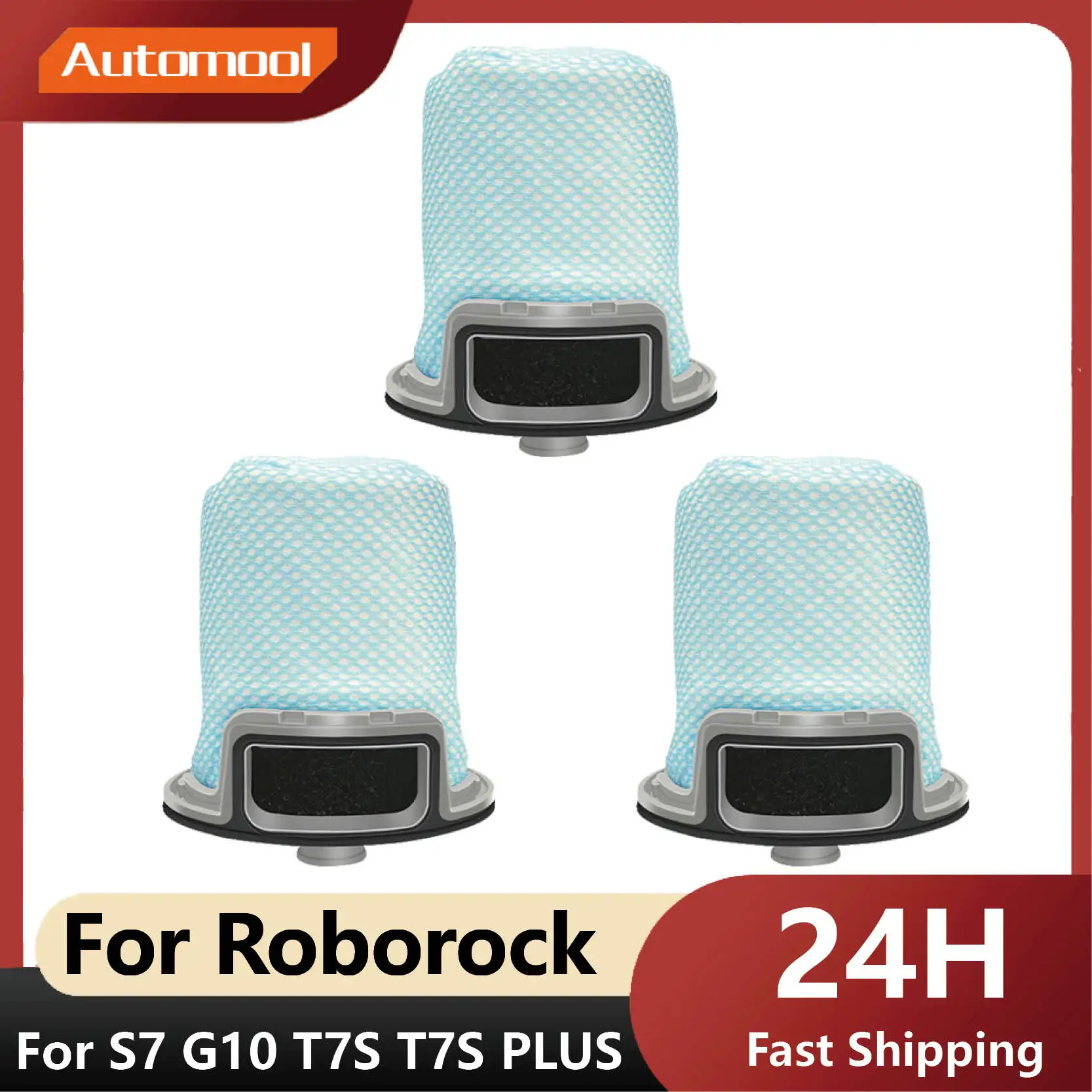 Pre Filters For Roborock S7 G10 T7S T7S PLUS Auto Empty Station RockDock Vacuum Cleaner Replacement Accessories
Pre Filters For Roborock S7 G10 T7S T7S PLUS Auto Empty Station RockDock Vacuum Cleaner Replacement Accessories