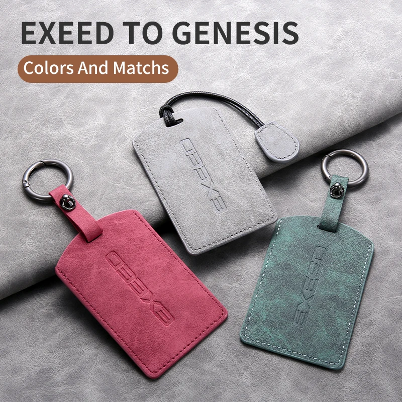 New Fashion Leather Car Key Fob Case Cover For Chery Exeed RX 2023 2024 Protector Car Accessories
New Fashion Leather Car Key Fob Case Cover For Chery Exeed RX 2023 2024 Protector Car Accessories