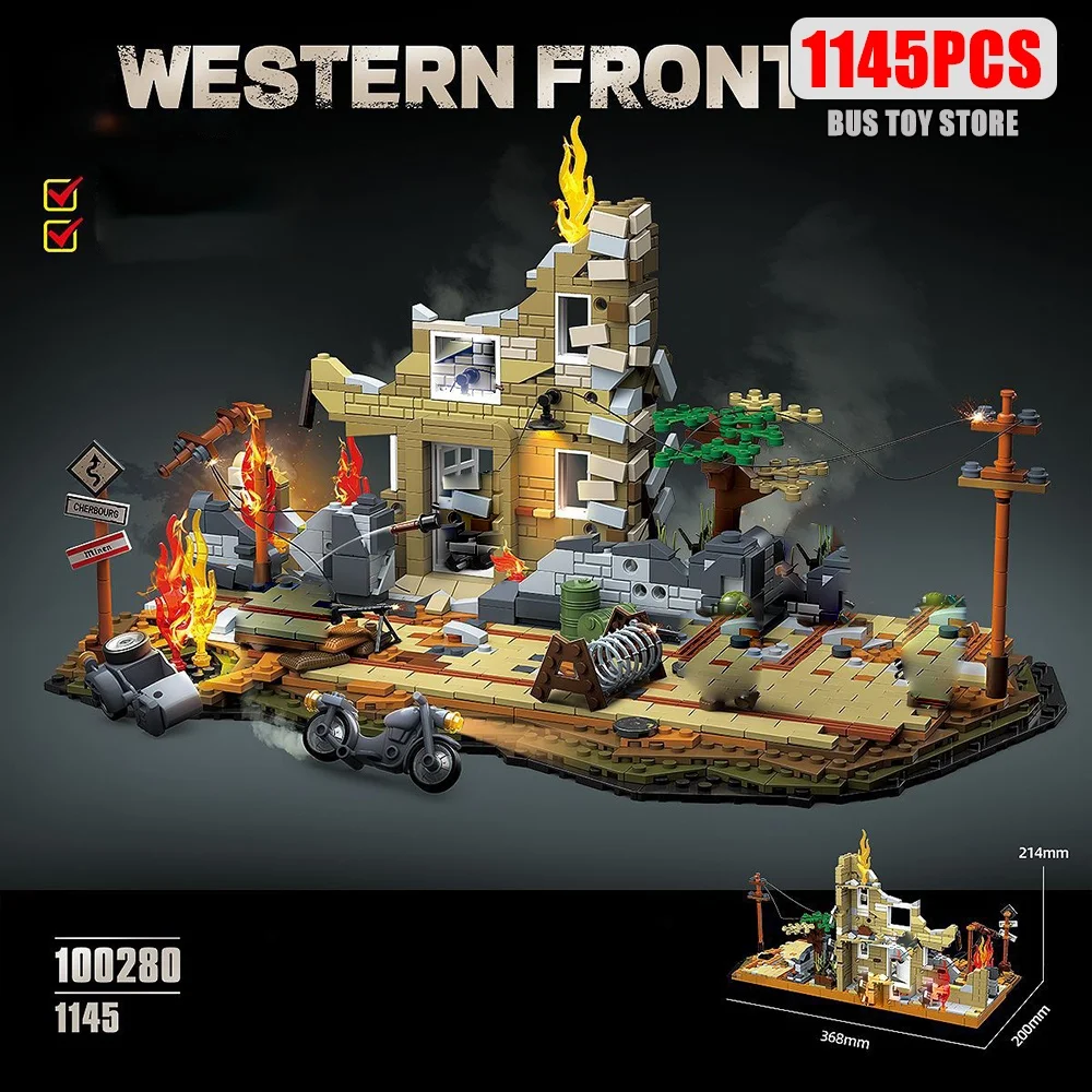 The Battle of Western Front Cities Classic Model Series Parts Brick Toy DIY Toy Assembly Building Block Brick Toys Birthday Gift
The Battle of Western Front Cities Classic Model Series Parts Brick Toy DIY Toy Assembly Building Block Brick Toys Birthday Gift