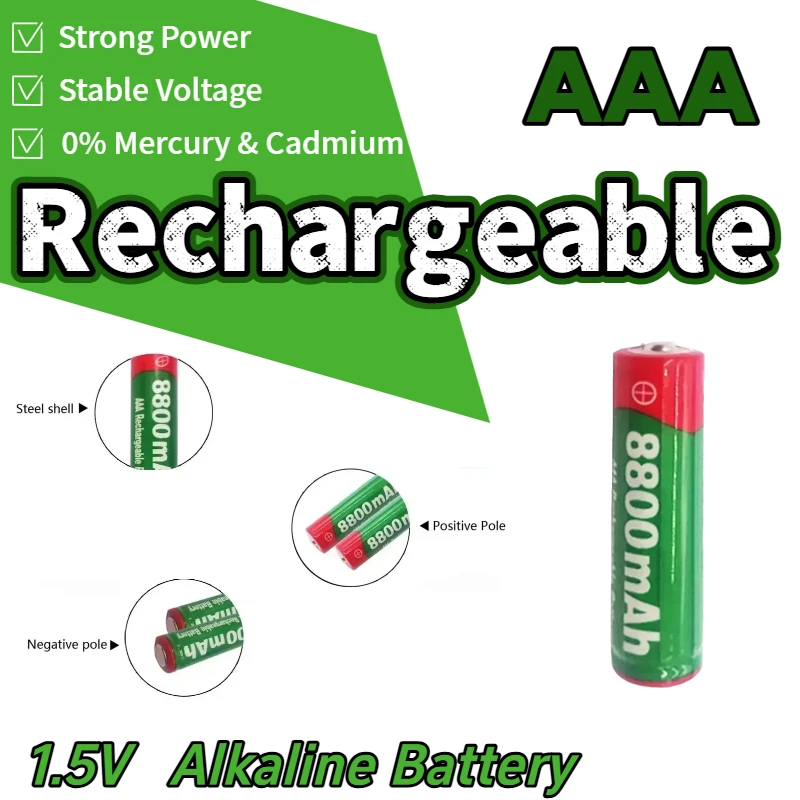 Home Appliance 1.5V D-Size 12000mAh USB Rechargeable Lithium Polymer Battery Fast Charge for Flashlights Heaters Toys
Home Appliance 1.5V D-Size 12000mAh USB Rechargeable Lithium Polymer Battery Fast Charge for Flashlights Heaters Toys