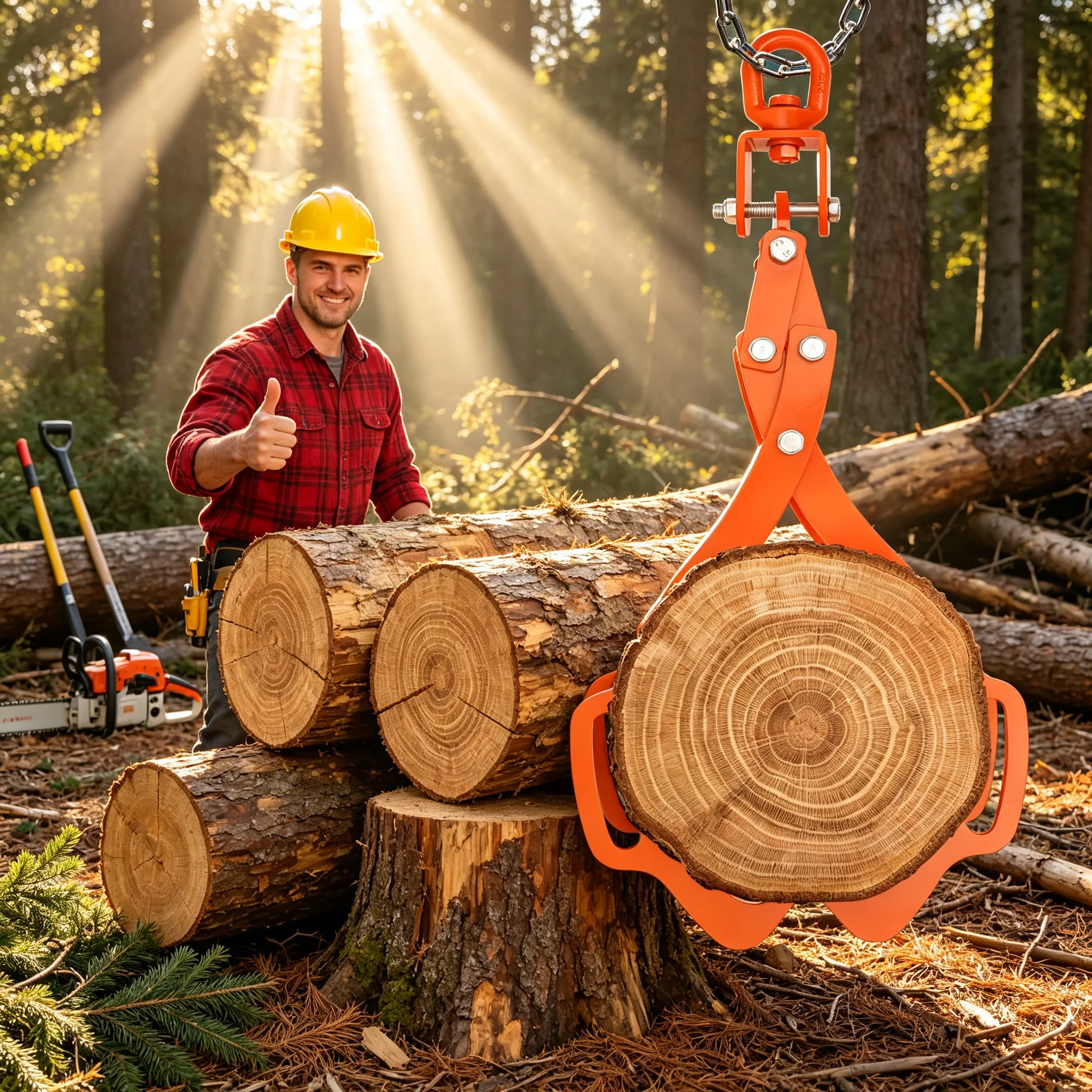 Log Lifting Tongs Timber Lifting Tongs for Truck ATV Tractor and Skidder 28inch 4-Claw Log Lifting Tongs for Logging Tongs 2645.55lbs Lifting Capacity 0-71cm Opening Range
Log Lifting Tongs Timber Lifting Tongs for Truck ATV Tractor and Skidder 28inch 4-Claw Log Lifting Tongs for Logging Tongs 2645.55lbs Lifting Capacity 0-71cm Opening Range
