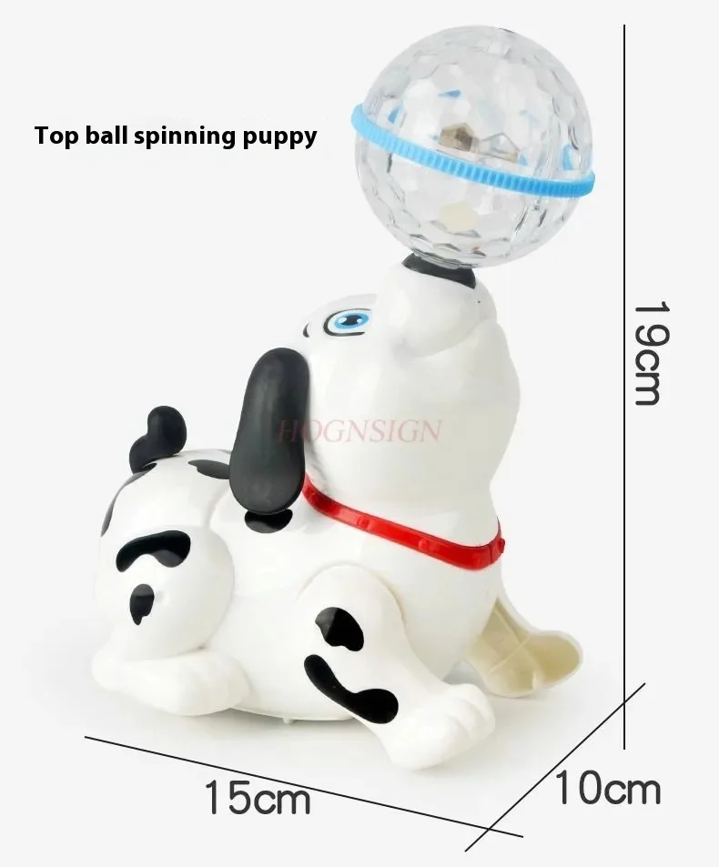 Children's electric dog toy dance, spin, top ball, light, music, sound, and move electric baby toy
Children's electric dog toy dance, spin, top ball, light, music, sound, and move electric baby toy