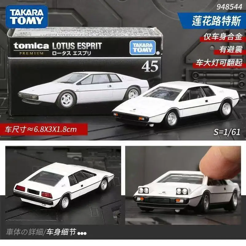 TAKARA TOMY Premium No.45 Lotus Esprit Diecast Alloy Model Car Perfect for Supercar Enthusiasts & Collectible Gift
TAKARA TOMY Premium No.45 Lotus Esprit Diecast Alloy Model Car Perfect for Supercar Enthusiasts & Collectible Gift