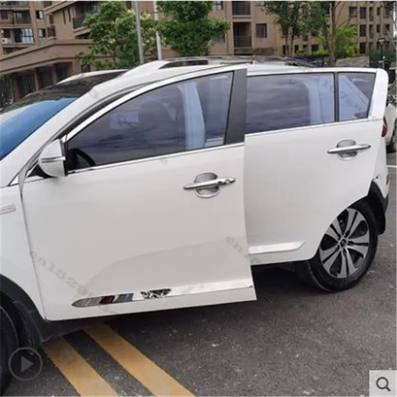 4 шт. для Kia Sportage R 2011-2017, полоса для кромки двери, отделка корпуса из нержавеющей стали, полоса для отделки двери, яркая модификация полосы
4 шт. для Kia Sportage R 2011-2017, полоса для кромки двери, отделка корпуса из нержавеющей стали, полоса для отделки двери, яркая модификация полосы