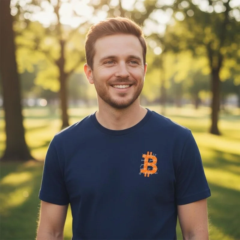 0404 Crypto style Gift t shirt for Crypto Traders BTC Fan Bitcoin Symbol tee 100% cotton printed Graphic clothes All size tops
0404 Crypto style Gift t shirt for Crypto Traders BTC Fan Bitcoin Symbol tee 100% cotton printed Graphic clothes All size tops