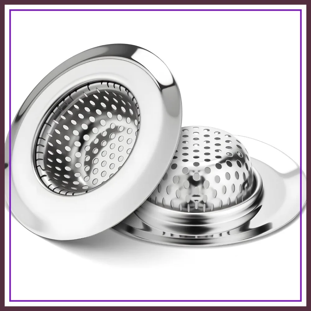 Premium Stainless Steel Bathtub Drain Strainer, 2.79 Inch, 2PCS - Hair Stopper for Sink & Wash Basin
Premium Stainless Steel Bathtub Drain Strainer, 2.79 Inch, 2PCS - Hair Stopper for Sink & Wash Basin