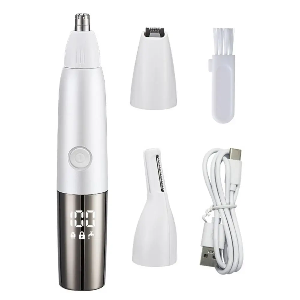 4 in 1 Electric Nose Hair Trimmer Gentle Waterproof Eyebrow Trimmer Painless Safe Nose Hair Remover Face Nose Ear
4 in 1 Electric Nose Hair Trimmer Gentle Waterproof Eyebrow Trimmer Painless Safe Nose Hair Remover Face Nose Ear
