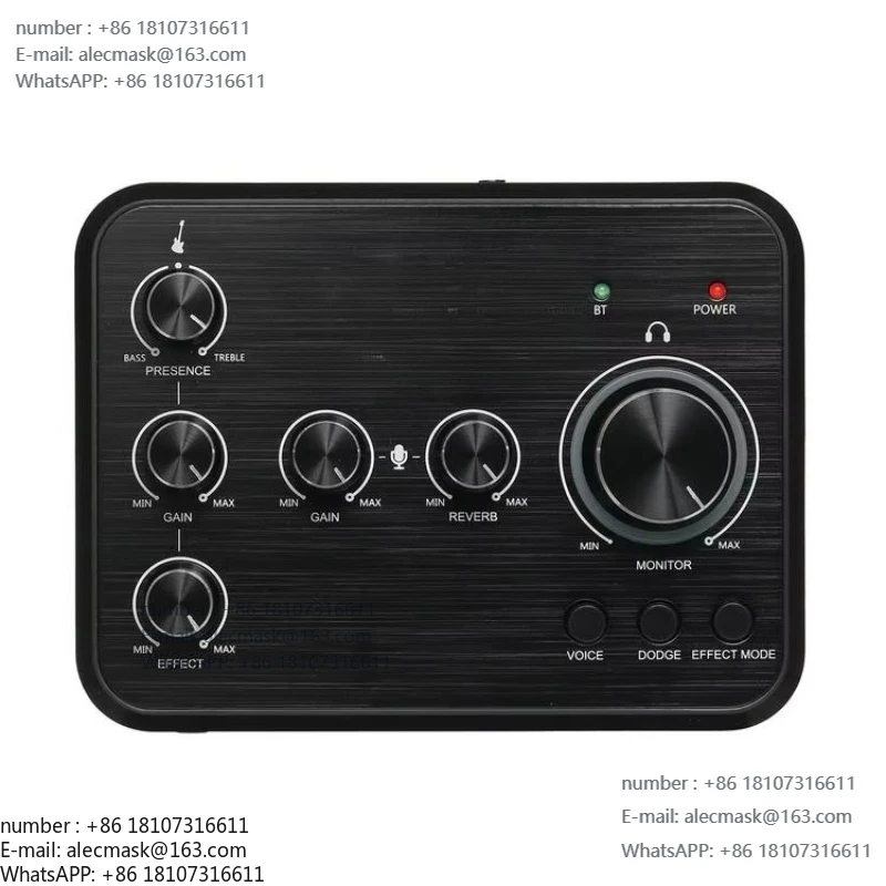 Rechargeable podcast studio microphone with sound card jack for instrument accessories
Rechargeable podcast studio microphone with sound card jack for instrument accessories