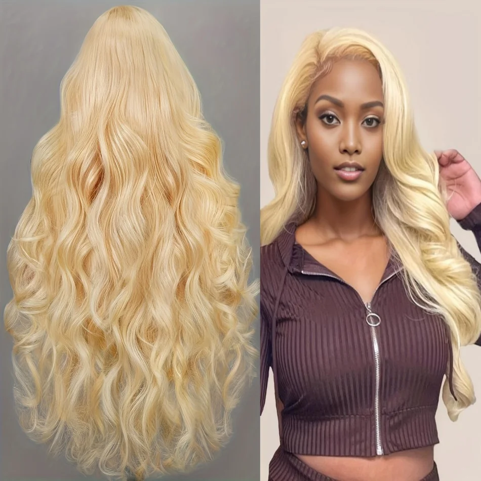 613 Honey Blonde Body Wave 30 40 Inch Colored 13x6 HD Lace Frontal Human Hair Wig Front 100% Cheap Brazilian Wigs on sale Choice
613 Honey Blonde Body Wave 30 40 Inch Colored 13x6 HD Lace Frontal Human Hair Wig Front 100% Cheap Brazilian Wigs on sale Choice