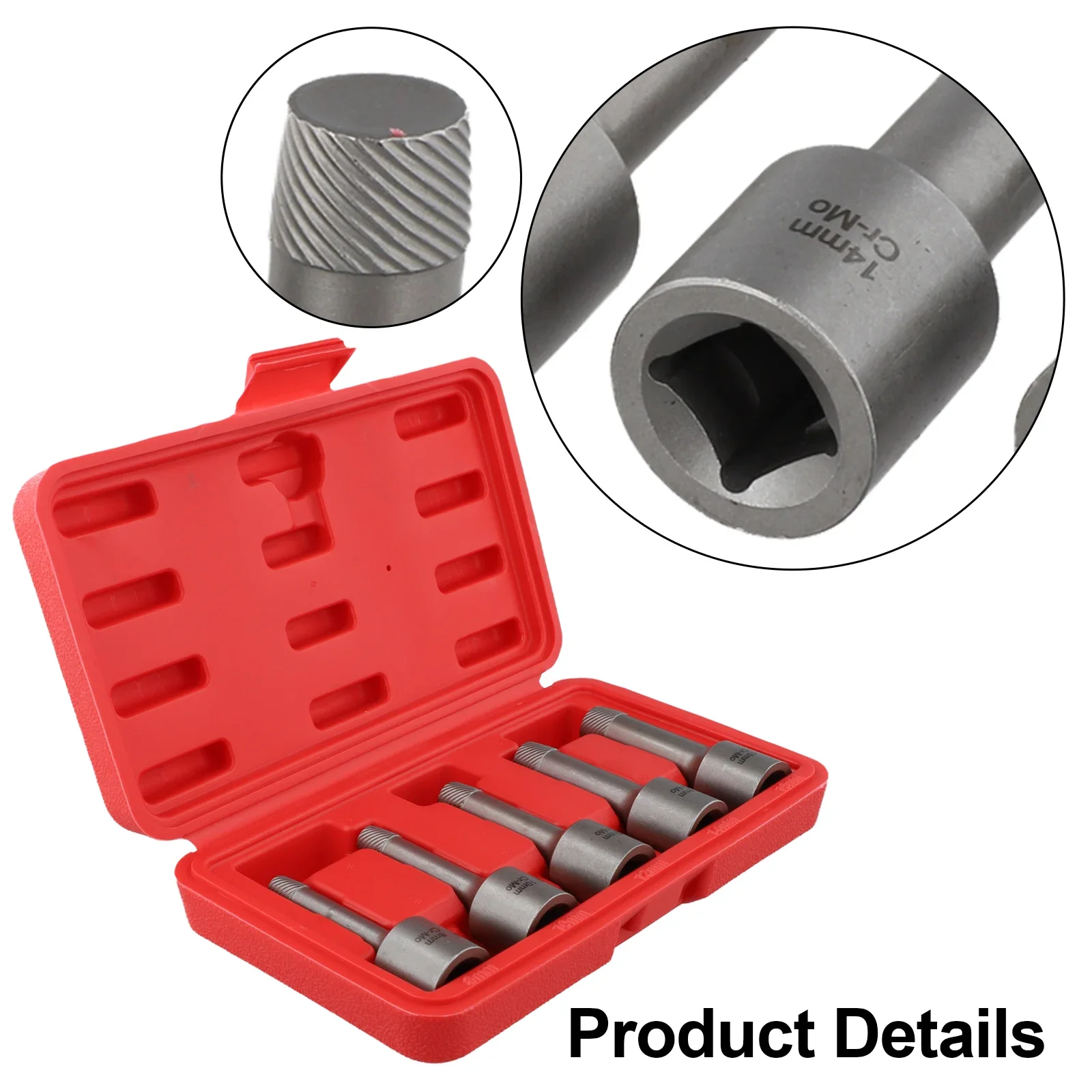 Hex Bolt Remover Damaged Screw Extractor Compatible With 1 2-inch Driver Perfect For Impact Driver Suitable For Various Screws
Hex Bolt Remover Damaged Screw Extractor Compatible With 1 2-inch Driver Perfect For Impact Driver Suitable For Various Screws