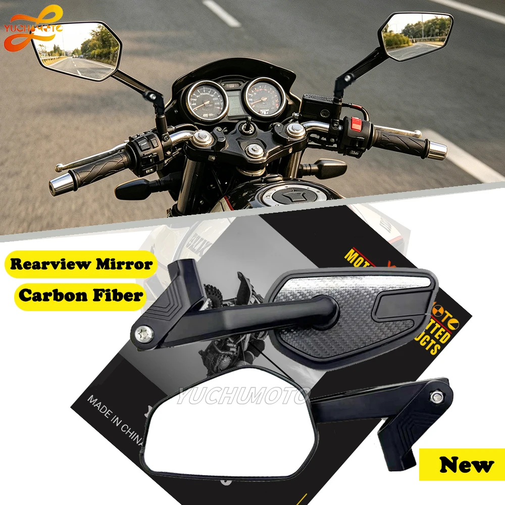 Carbon Fiber Aluminum Alloy Rearview Mirror New For SUZU‘KI GSX S750 GSX S1000 Katana Motorcycle Rearview Side Rear View Mirrors
Carbon Fiber Aluminum Alloy Rearview Mirror New For SUZU‘KI GSX S750 GSX S1000 Katana Motorcycle Rearview Side Rear View Mirrors
