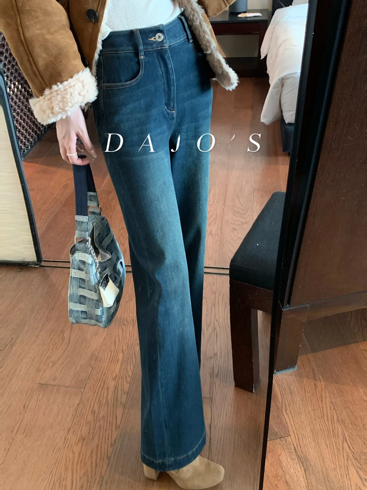 Dajos Thi Red Label, повседневные прямые джинсы на подкладке, свободные джинсы, женские осенне-зимние хлопковые джинсовые брюки
Dajos Thi Red Label, повседневные прямые джинсы на подкладке, свободные джинсы, женские осенне-зимние хлопковые джинсовые брюки