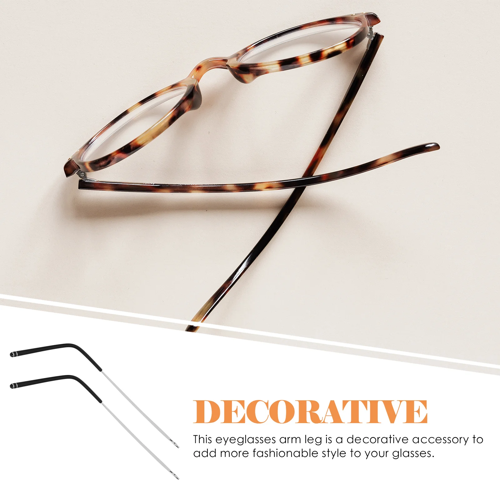 1Pair Replacement Eyeglasses Temple Arms Metal Legs High Quality Repair Kit Sturdy Comfortable Glasses Parts Unisex Style
1Pair Replacement Eyeglasses Temple Arms Metal Legs High Quality Repair Kit Sturdy Comfortable Glasses Parts Unisex Style