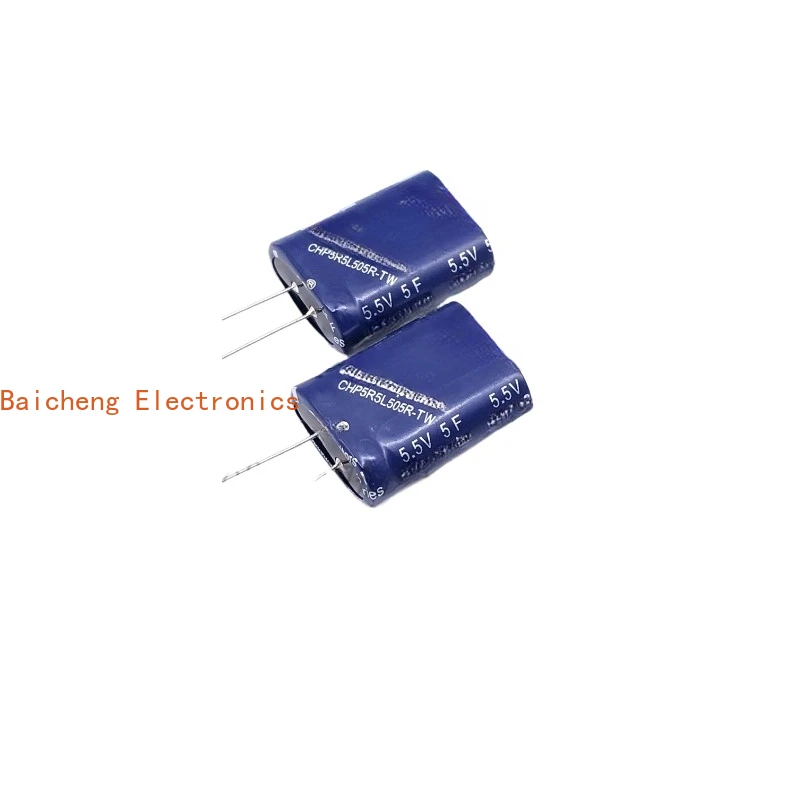 10PCS 5.5V5F 5V5.0F combination capacitor pin distance 6mm backup power supply 26 * 20 * 10 CHP5R5L505R-T
10PCS 5.5V5F 5V5.0F combination capacitor pin distance 6mm backup power supply 26 * 20 * 10 CHP5R5L505R-T