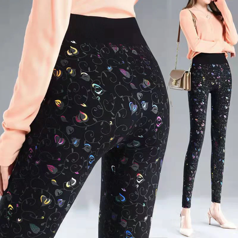 Женские зимние леггинсы с принтом, теплые облегающие брюки с высокой талией, теплые плотные флисовые зимние облегающие брюки, женские бархатные леггинсы, женские черные
Женские зимние леггинсы с принтом, теплые облегающие брюки с высокой талией, теплые плотные флисовые зимние облегающие брюки, женские бархатные леггинсы, женские черные