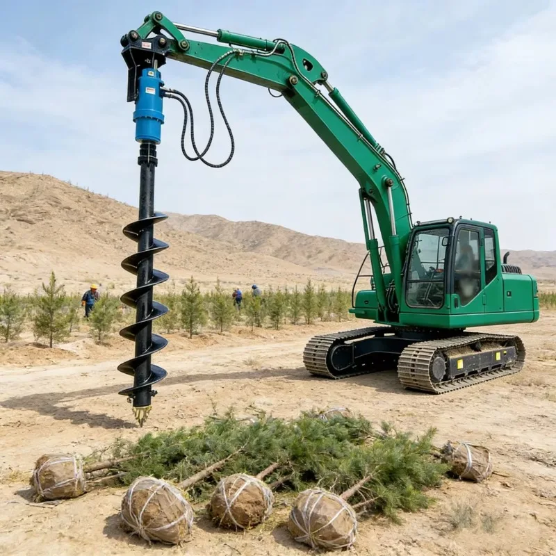 【Best-selling】Customizable Depth And Diameter Hydraulic Power Earth Augers Soil Screw Auger For 1 To 50 Tons Excavator
【Best-selling】Customizable Depth And Diameter Hydraulic Power Earth Augers Soil Screw Auger For 1 To 50 Tons Excavator