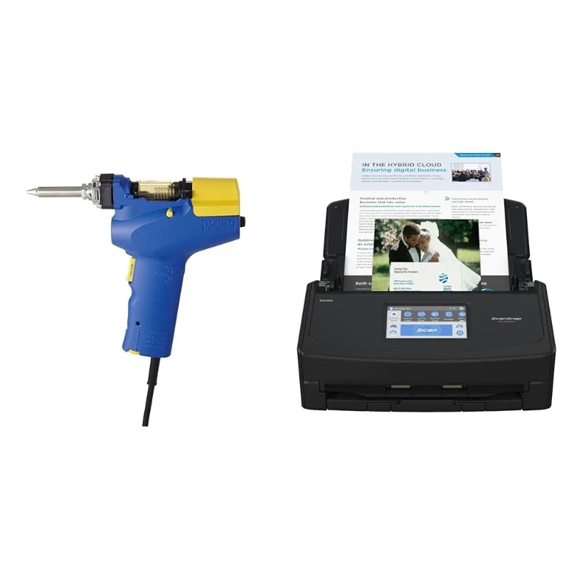 Portable Desoldering Tool Bundle with iX1600 Wireless High-Speed Cloud Enabled Document & Receipt Scanner
Portable Desoldering Tool Bundle with iX1600 Wireless High-Speed Cloud Enabled Document & Receipt Scanner