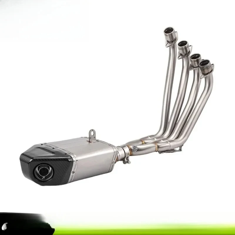 Wholesale Full Exhaust System Header + Muffler Fit CBR650 CBR650R 2014-2024 Four Cylinder Motorcycle Mod Parts
Wholesale Full Exhaust System Header + Muffler Fit CBR650 CBR650R 2014-2024 Four Cylinder Motorcycle Mod Parts