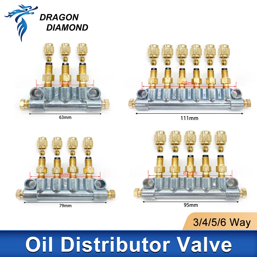 2/3/4/5 Way Oil Separator Oil Piston Distributor Manifold Flow Limiter Metering Parts Adjustable Central Lubrication System
2/3/4/5 Way Oil Separator Oil Piston Distributor Manifold Flow Limiter Metering Parts Adjustable Central Lubrication System