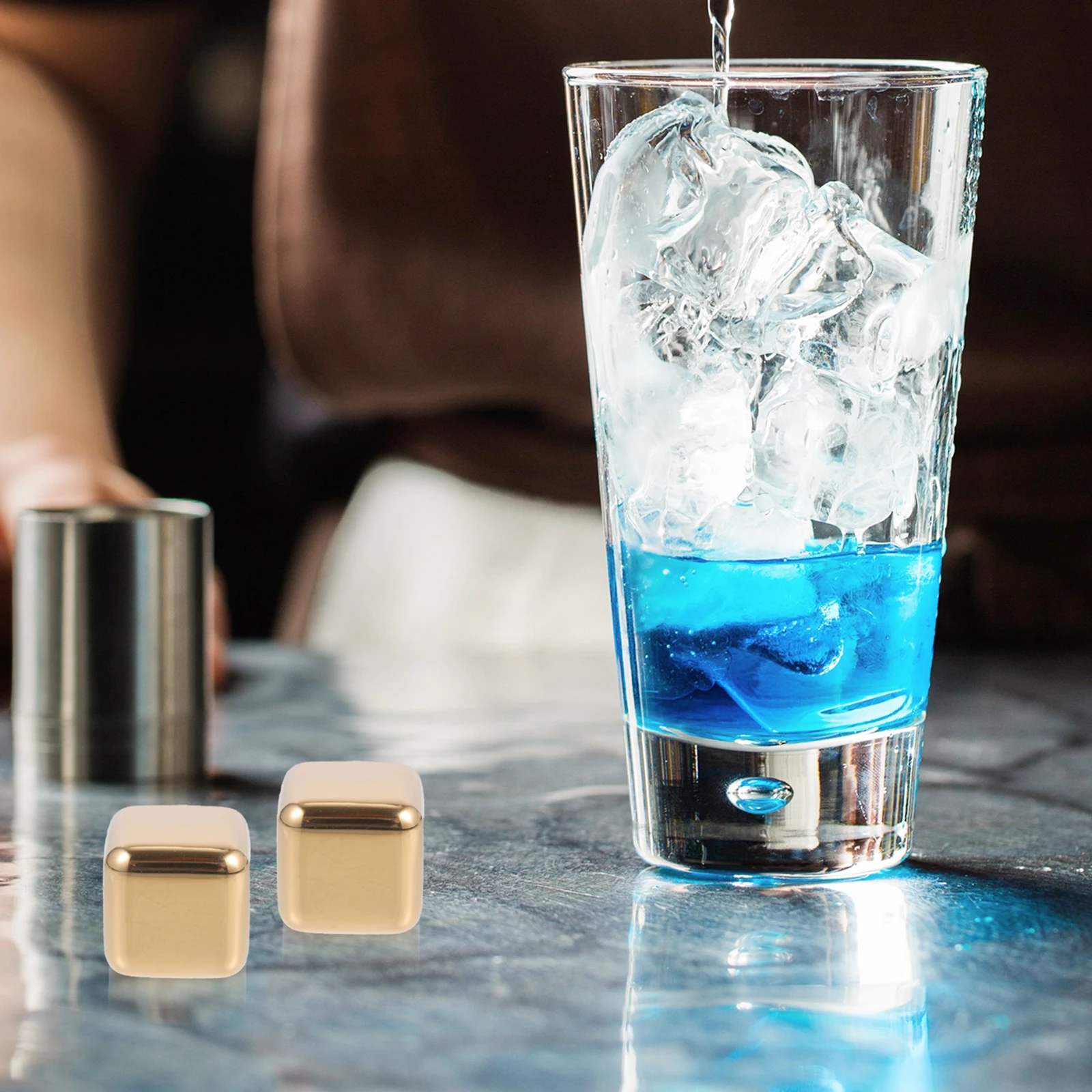 Stainless Steel Ice Cubes Reusable Cooling Pellets Mold for Whiskey Vodka Juice Beverage Drink Supplies Bar Tools Kitchen
Stainless Steel Ice Cubes Reusable Cooling Pellets Mold for Whiskey Vodka Juice Beverage Drink Supplies Bar Tools Kitchen