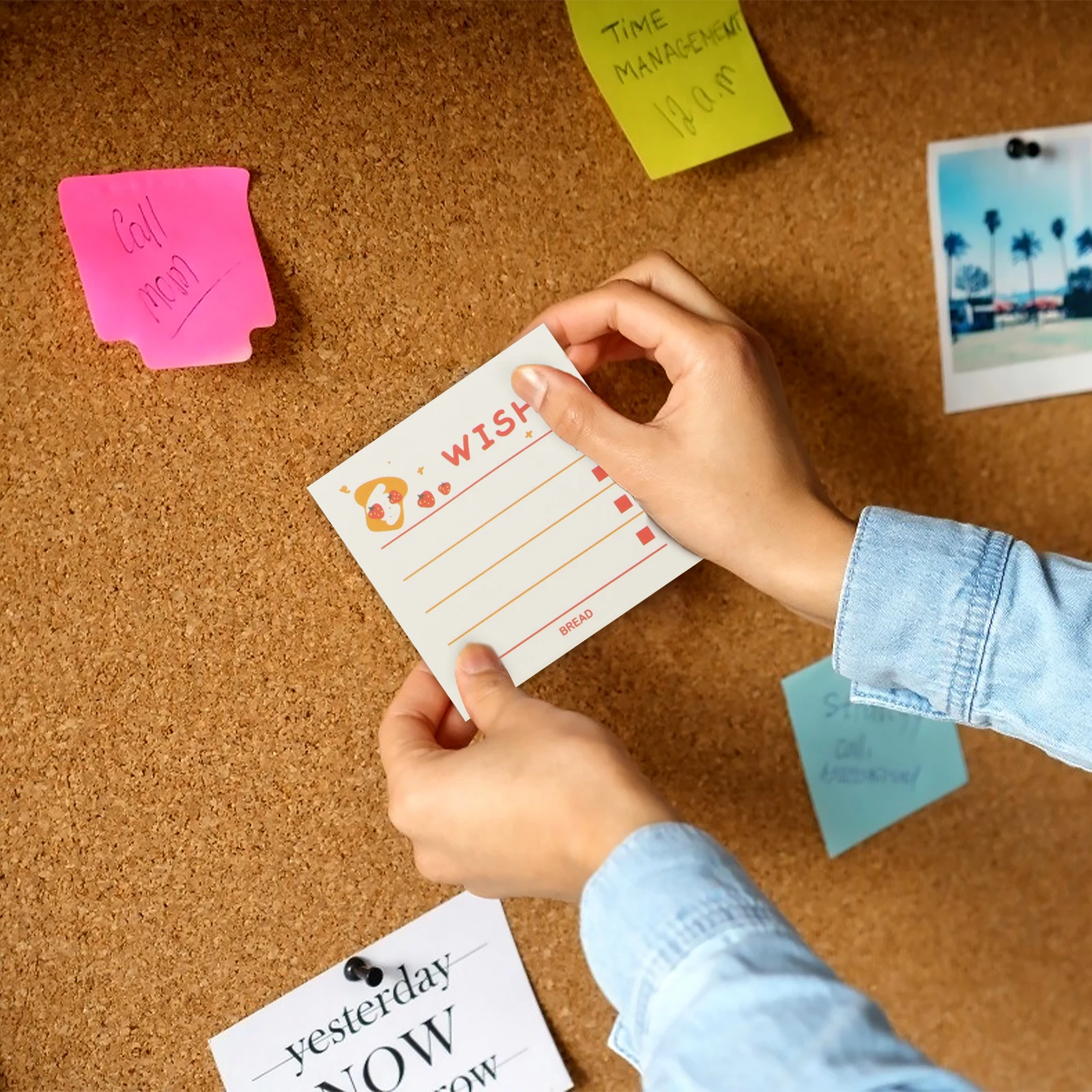 Cute Self-Stick Memo Stickers Colorful Note Pads Adhesive Reminder Notes for Planner DIY Office
Cute Self-Stick Memo Stickers Colorful Note Pads Adhesive Reminder Notes for Planner DIY Office