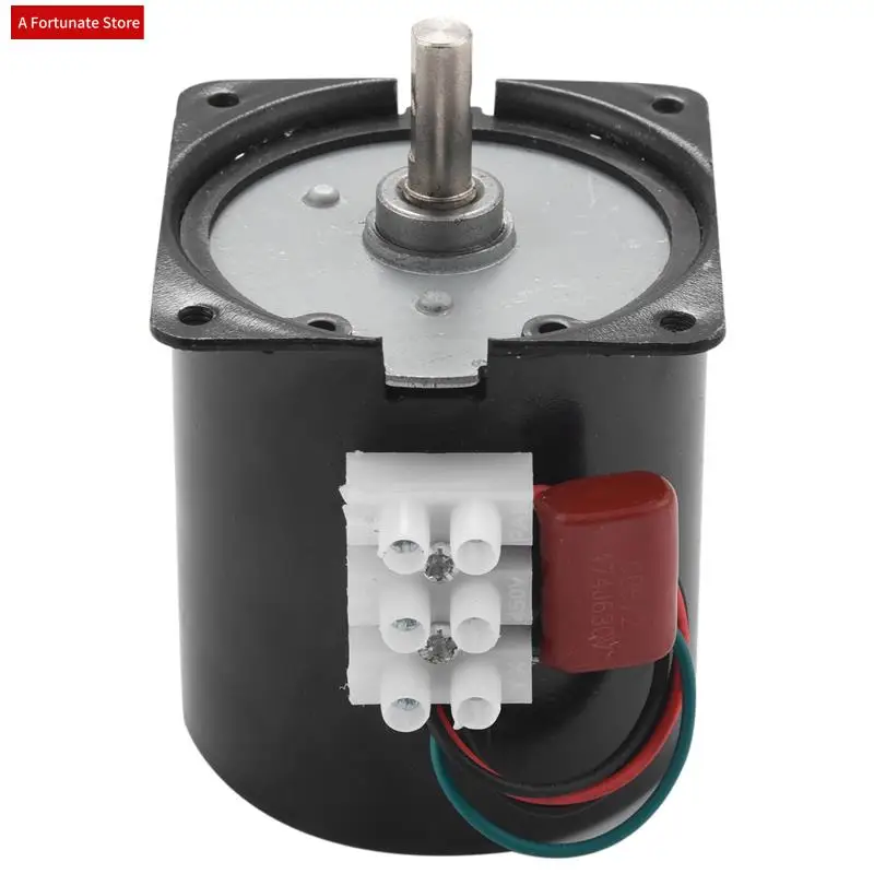 3Pcs 68Ktyz Mini Gear Motor Ac 220V 28W 2.5R/Min Large Torque Permanent Magnet Synchronous Gear Motor-A78G
3Pcs 68Ktyz Mini Gear Motor Ac 220V 28W 2.5R/Min Large Torque Permanent Magnet Synchronous Gear Motor-A78G