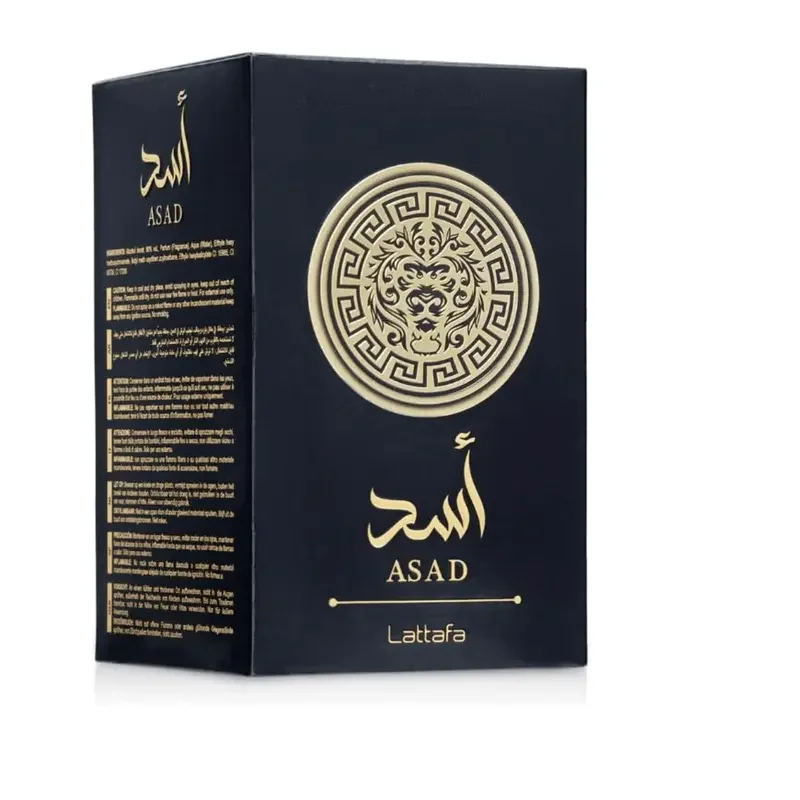 Lattafa Perfumes Asad for Unisex Eau de Parfum Spray, 3.4 Ounce
Lattafa Perfumes Asad for Unisex Eau de Parfum Spray, 3.4 Ounce
