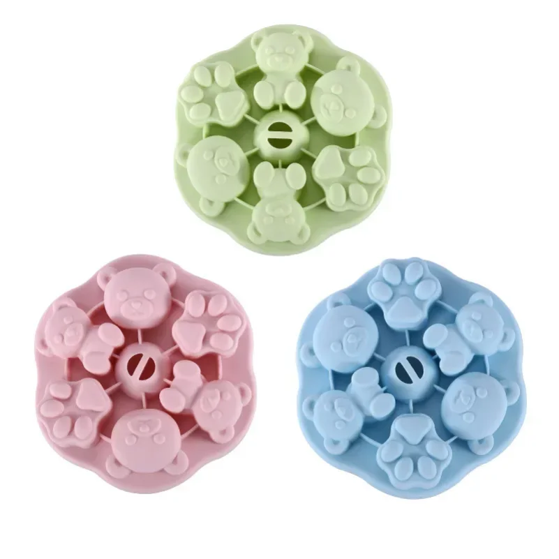 Internet celebrity bear ice cube ice cream mold household silicone ice hockey coffee ball ice box popsicle with lid
Internet celebrity bear ice cube ice cream mold household silicone ice hockey coffee ball ice box popsicle with lid