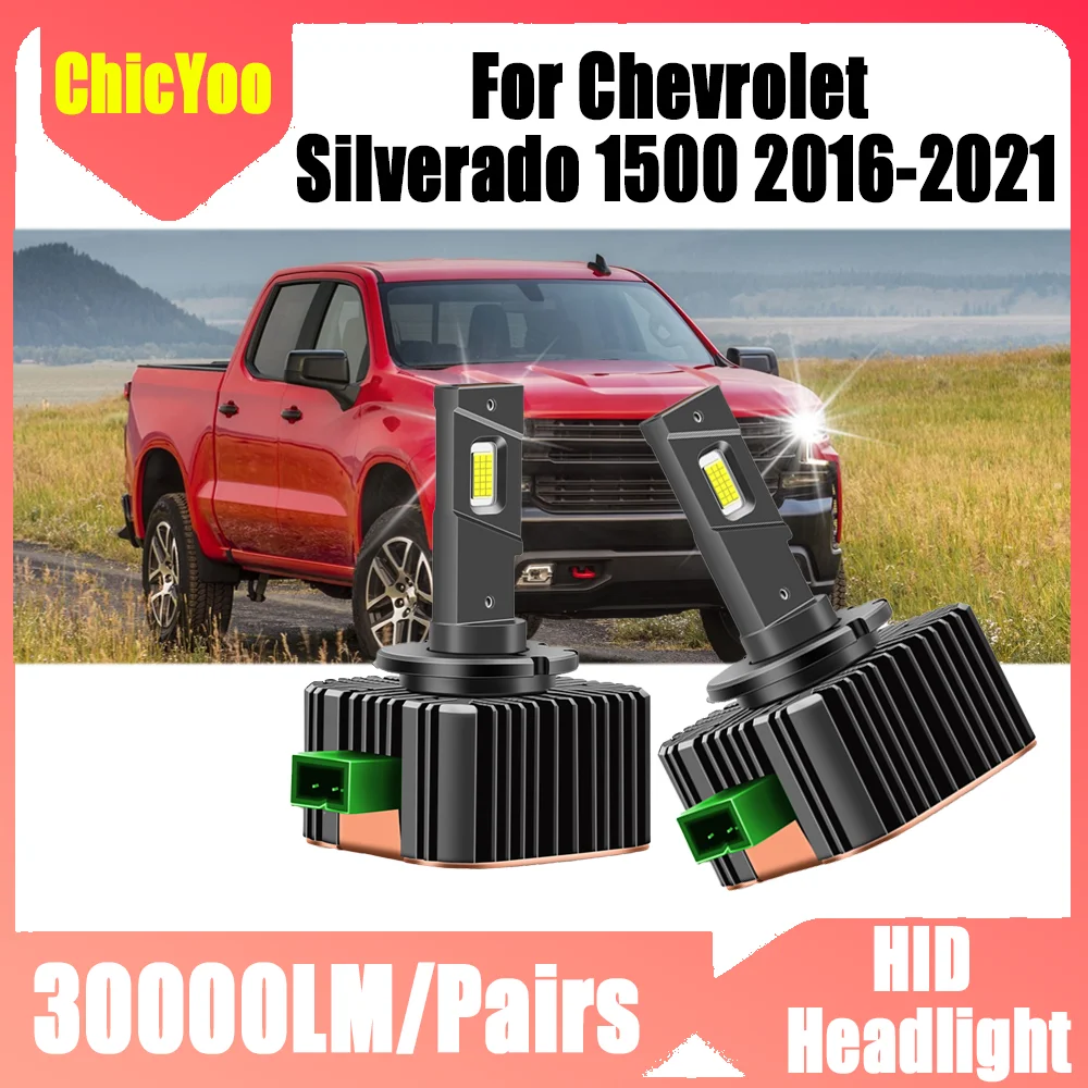 2PCS 30000LM Car LED Headlights Bulbs Canbus No error 6000K White HID Xenon Lamps 12V 24V For Chevrolet Silverado 1500 2016-2021
2PCS 30000LM Car LED Headlights Bulbs Canbus No error 6000K White HID Xenon Lamps 12V 24V For Chevrolet Silverado 1500 2016-2021